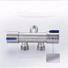 Bathroom Faucet Dual Control Double Handle Stainless Steel Cold Water Faucet Bathroom Washing Machine Faucet Triangle Valve Bath