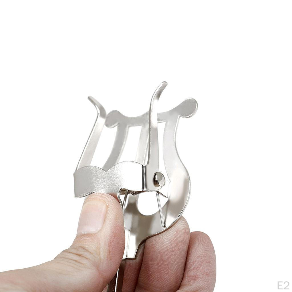 Buy Lyre Sheet Music Clamp Stand Instrument Holder for