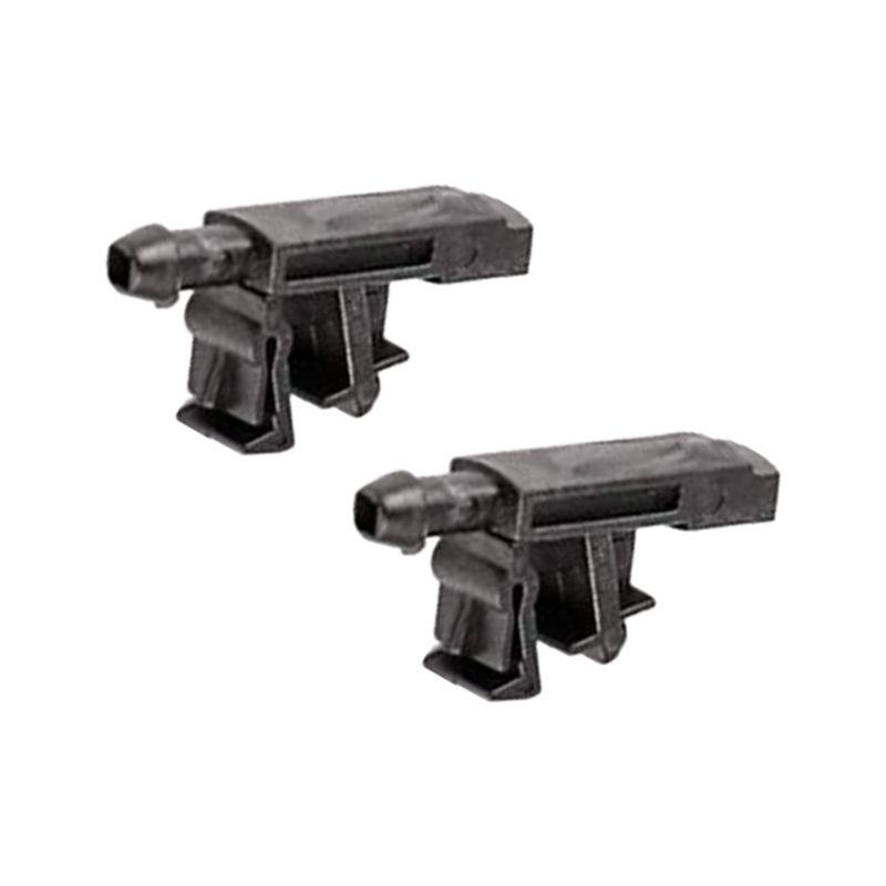 2pcs Front Windscreen Washer Jet Nozzle Fit For Peugeot 406 605 OE#6438.89 6438.