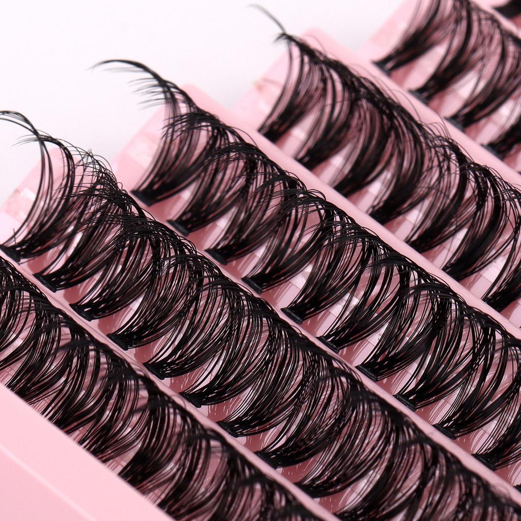 Diy Single Cluster Of Hot Melt False Eyelashes 200 Clusters Of Simulated Natural Thick Self-Married Eyelashes