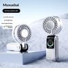 Semiconductor Cooling High Speed Handheld Fan Usb Mini Portable Charging Folding Violent Small Fan