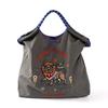 Nylon handbag bag new embroidered large capacity ball chain shoulder tide messenger tote bag