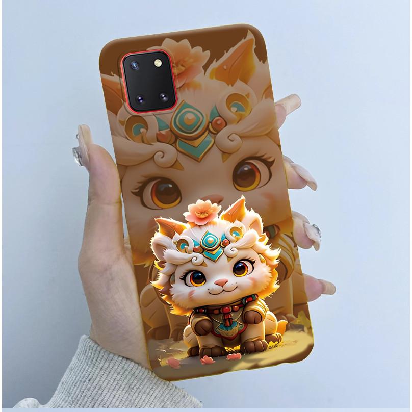 For Samsung Galaxy Note 10 Lite Case N770F Soft TPU Silicone Cover Cute Astronaut Panda Phone Case GalaxyNote 10Lite Coque Funda