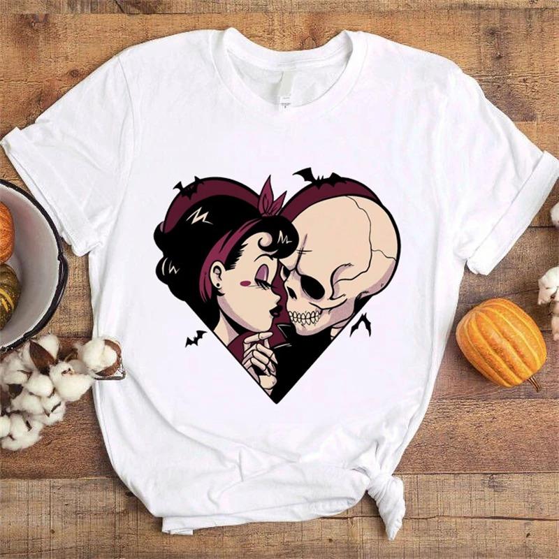 ZX TEE Creative Printed T-Shirt Aesthetic Female Summer Casual Top Women Crew White Basic Tees Cloth Accessories Short Sleeve O-Neck