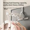New Hotels Foldable Clothes Drying Rack Five-hole Multi-function Clothes Hook Angle Adjustable Clothes Hanger Travel