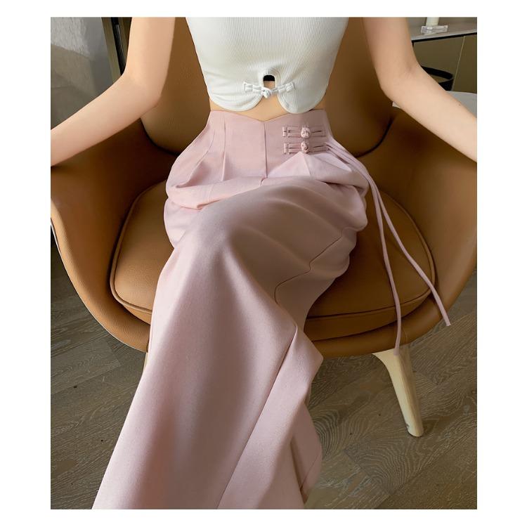 Pantalones anchos de lino elegantes y cómodos para mujer, de cintura alta y perfectos para el verano