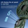 2025New Arrivals USB rechargeable portable Hand Fan Installed By Table with phone holder handheld Mini fan neck fan