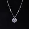 Osobowość Retro Miłośnicy Naszyjnik Ochrona środowiska Bezbarwny Wisiorek ze stali nierdzewnej Kobiecy Streetwear Łańcuszek Naszyjnik