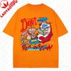 La T-shirt Ren & Stimpy Anni '90 Retrò Nickelodeon Commedia Vintage Cotone Grafica Manica Corta Magliette Divertente Cartone Animato Tema Y2k Top