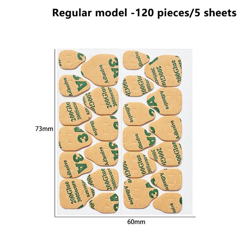 

24/120 шт. Двусторонняя клейкая лента, бесследная демонстрационная доска для ногтей, паста, основа для фиксации, желе, клей, накладные ногти, инструмент для маникюра