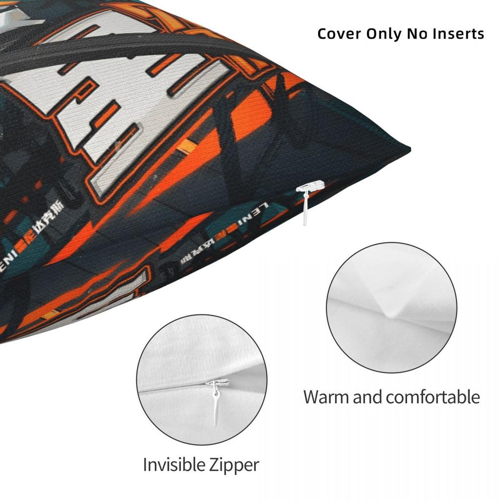 Home Decor ZZZ Deadly Assault Ellen Nicole Miyabi Pillowcases Accessories Zenless Zone Zero Pillow Covers Square Multiple Sizes