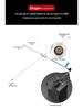 7-Pin Iron DTAP to DJI Focus Pro LiDAR Cable, Lemo 7