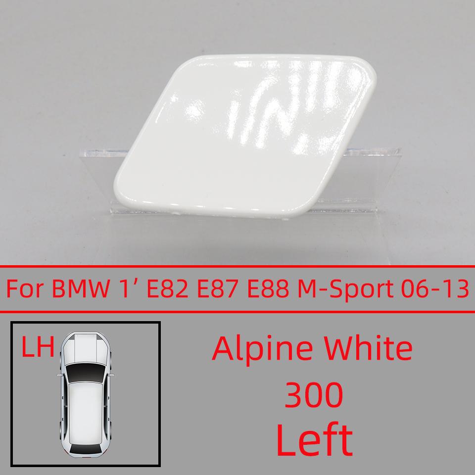 For BMW 1 Series E81 E82 E87 E88 LCI M SPORT 2005-2013 Front Headlight Headlamp Washer Nozzle Cover Cap 61677837431 61677837432