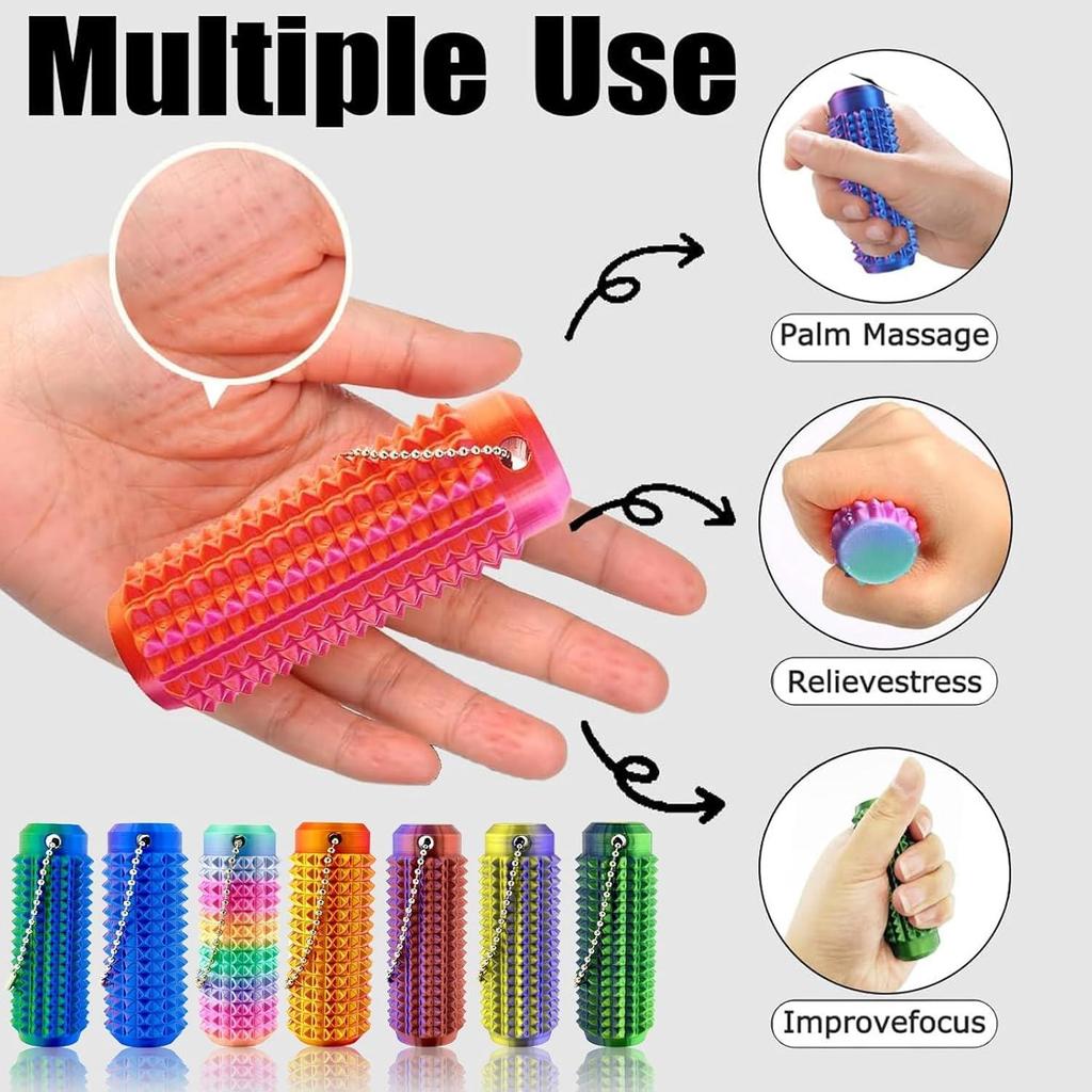 Handheld Pain Stim Fidget Roller Toys Anxiety Relief Adults & Teens Promotes Focus Novelty Stress Relief Birthday Gifts