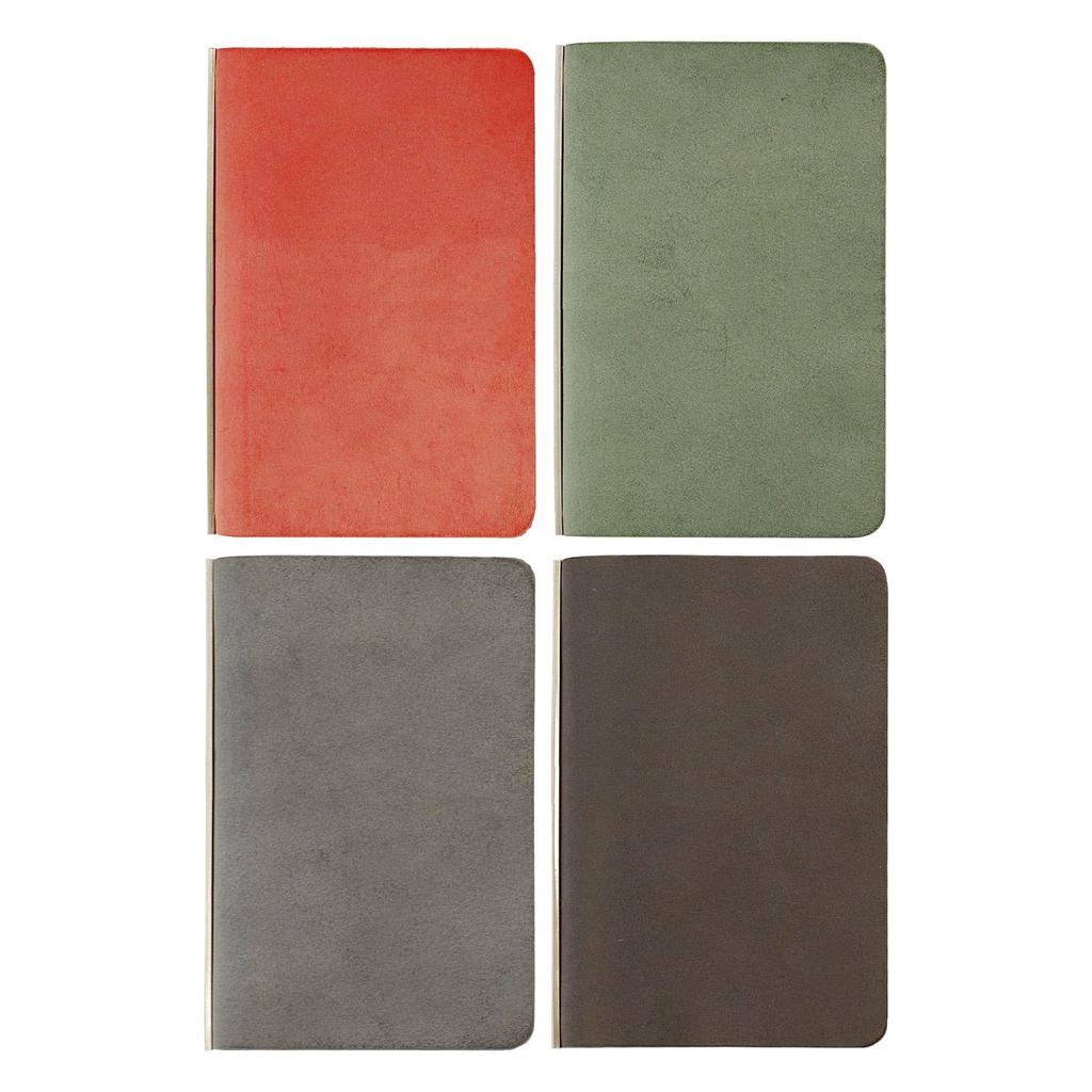 System Notebook Plotter Mini 5 Size Bridle 11mm Leather Binder 77717 [Red]
