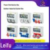 Wall-Mounted Waterproof Plastic Socket Box, Surface-Mounted High Voltage Control and Maintenance Set for Engineering Use