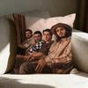 M-morat Band Pillow Case Pillowcase, Double-sided Printed, Sofa Cushion, Bedroom Headboard Pillow