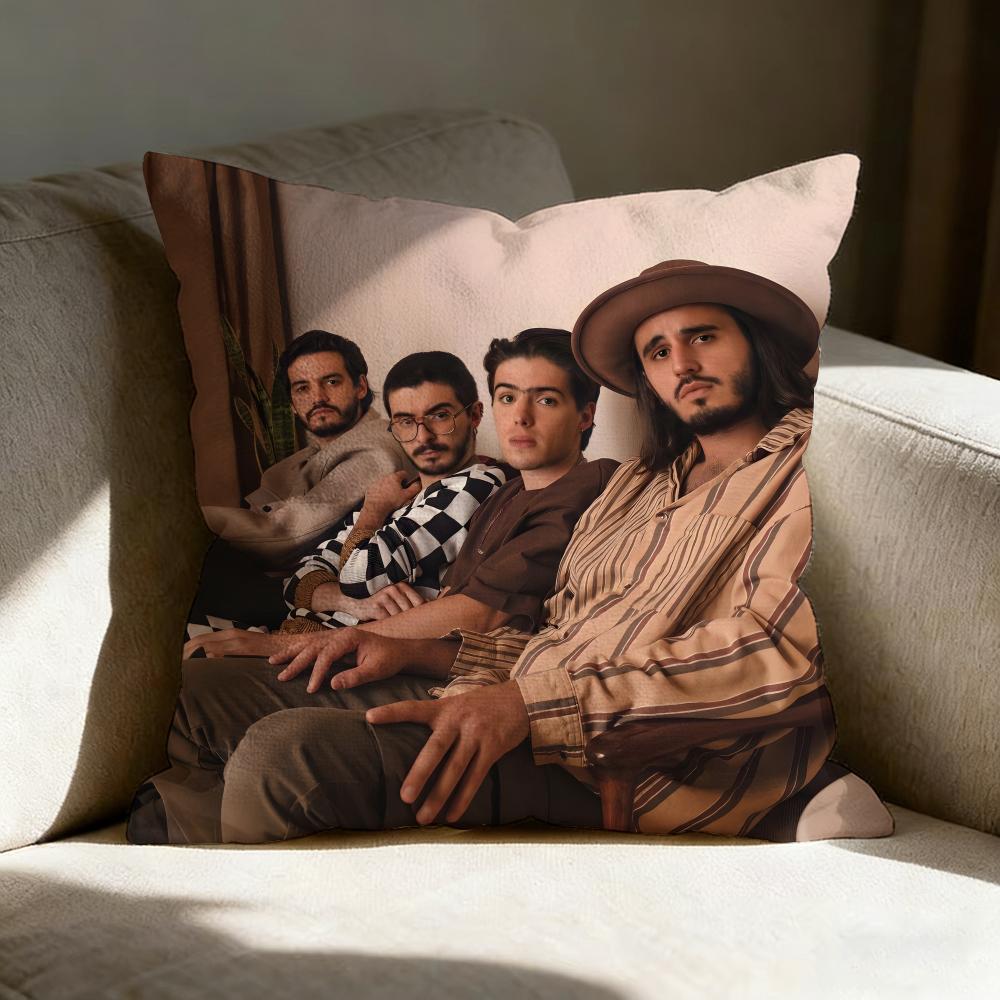 M-morat Band Pillow Case Pillowcase, Double-sided Printed, Sofa Cushion, Bedroom Headboard Pillow
