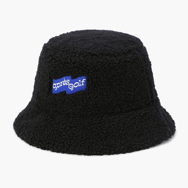 LECOQ GOLF Women'S Padded Boucle Reversible Bucket Hat _Blck Gq422Lcpo2
