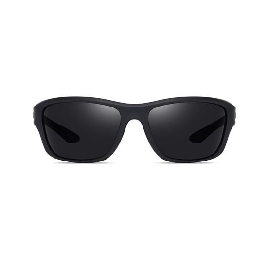 Gafas de Sol Polarizadas Construcción Sólida Resistentes al Deslumbramiento PC Unisex Gafas de Sol con Protección Solar y Almohadilla Nasal para el Hogar