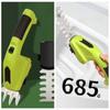 Grass Shear 2 In 1 Handheld Hedge Trimmer Lightweight Electric Grass Trimmer  for Garden Yard Lawn