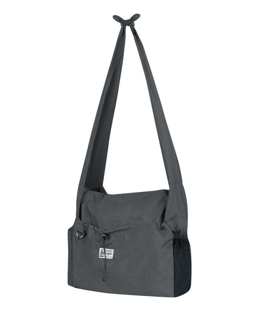 Magoodgan Bucket 9111 Nylon Grey Crossbody Bag