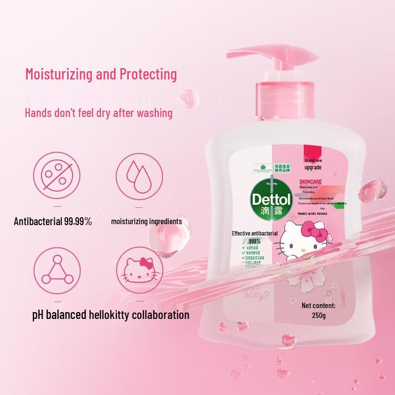 Dettol Moisturizing Hand Wash - Hello Kitty Limited Edition