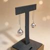 S925 Sterling Silver Pearl Dangle Earrings - Fashionable Temperament Studs