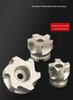 BAP400R Right Angle 90° Face Milling Cutter Head - APMT1604 Square Shoulder, 50-63mm FMB22, 4 Tooth
