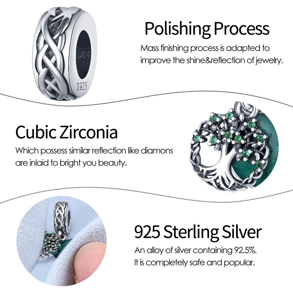 Local US Stock Permanent Jewelry Charms Designer Fahion Pendant & Charms Fit Pan Bracelet Luxury Brand Charm Alphabet 925 Silver