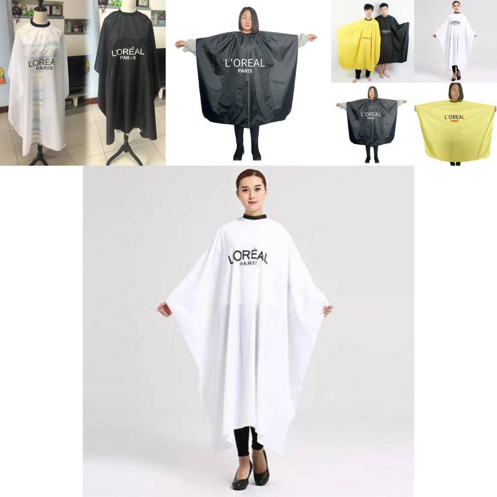Salon Haircut Apron With Waterproof Polyester Fabric For Barbers And Hairdressers
