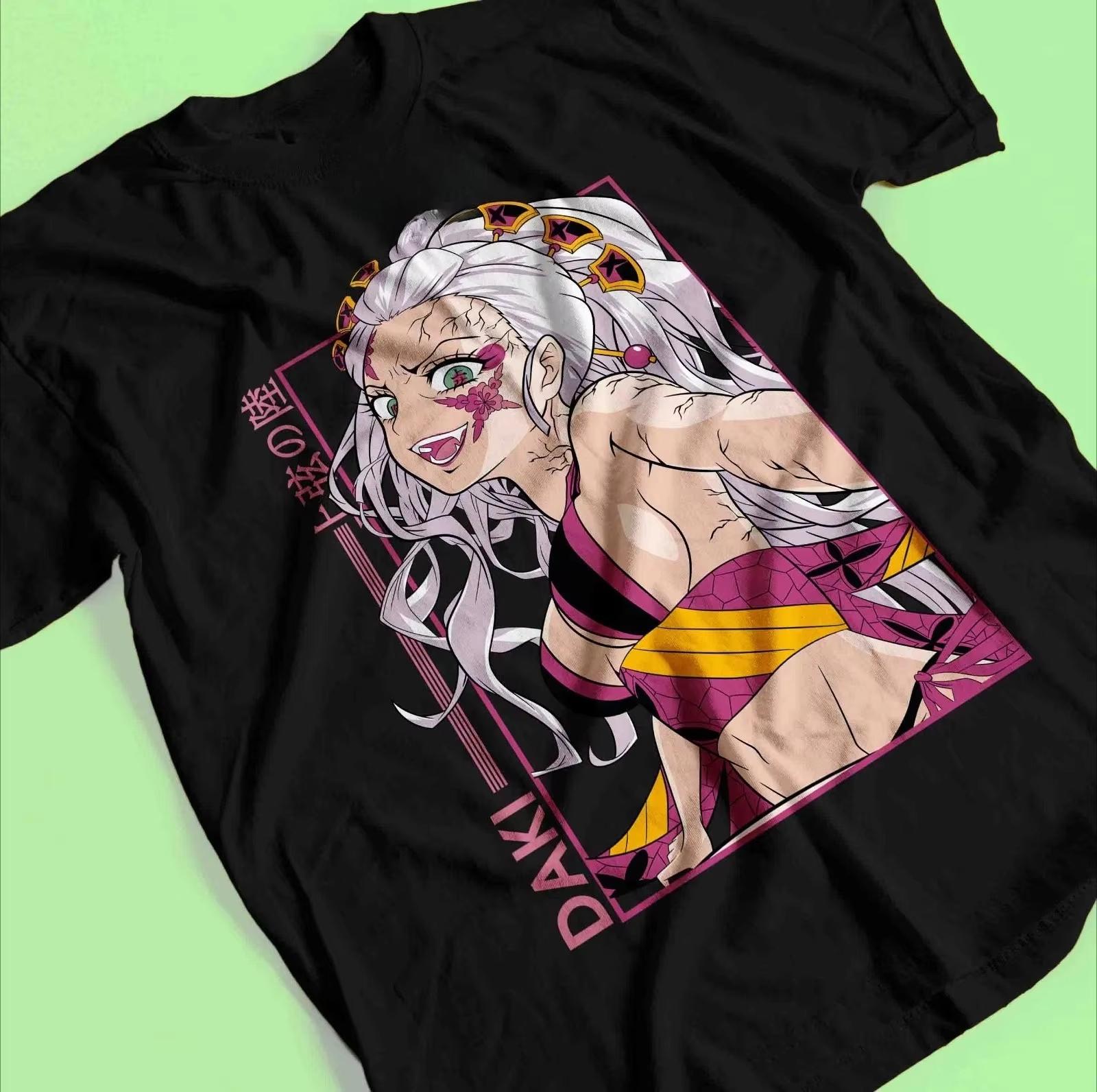 

Demon Slayer Anime Daki No Ichi Printed Tshirt Unisexs and Womens Tshirt Unisexs Top Sports Tshirt Unisexs Tshirt Summer Tee 2026 S