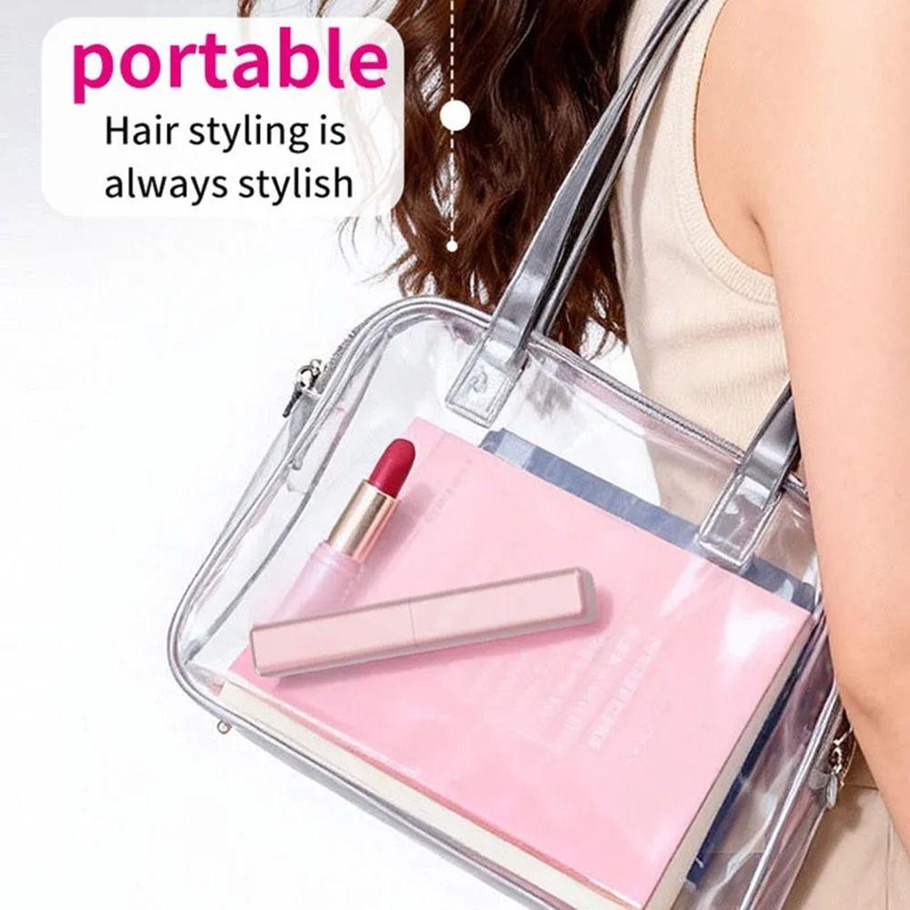 USB Charging Wireless Bangs Comb Fast Heating Portable Hair Straightener Holiday