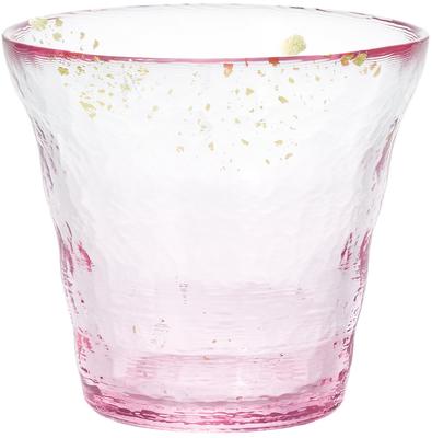 ADERIA Tsugaru Vidro Ice Flower Gold Rim Rock Cherry Blossom Made In In a Dedicated Wooden Perfect for and Other A Stylish Gift for Small Retirement