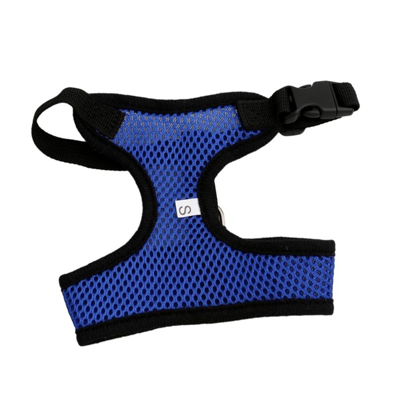 Adjustable Dog Harness Nylon Mesh Vest Harness For Dogs Pets Collar Pets Chest Strap Leash Vest Rope