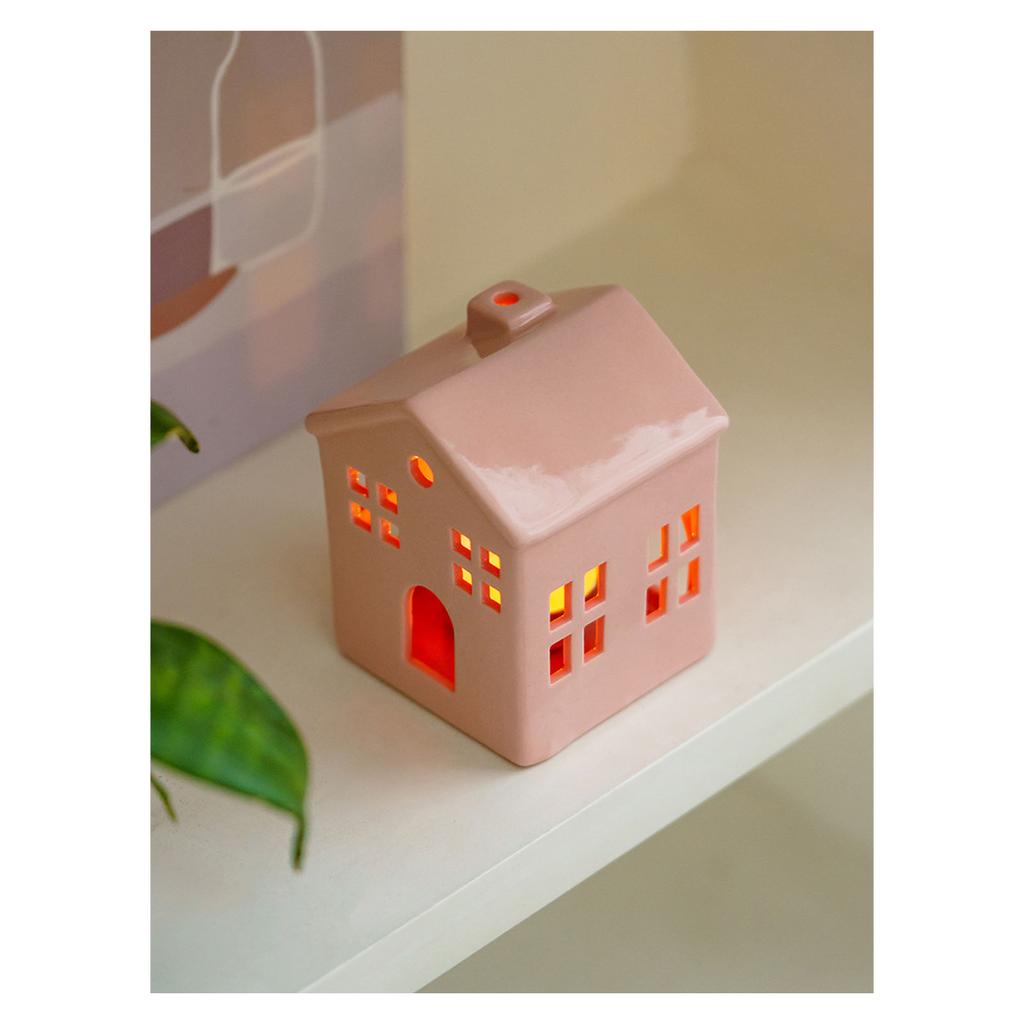 Mini House Candle Holders Decorative Tealight Candle Holders Christmas Candlestick Holders Table Ornament for Home Decors