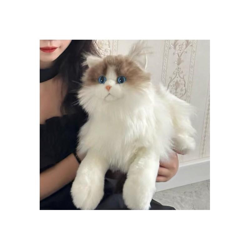 Entzückendes Plüschkatzenspielzeug Weicher Stoff Kawaii Kätzchenpuppe Geschenk für Kinder Geburtstag