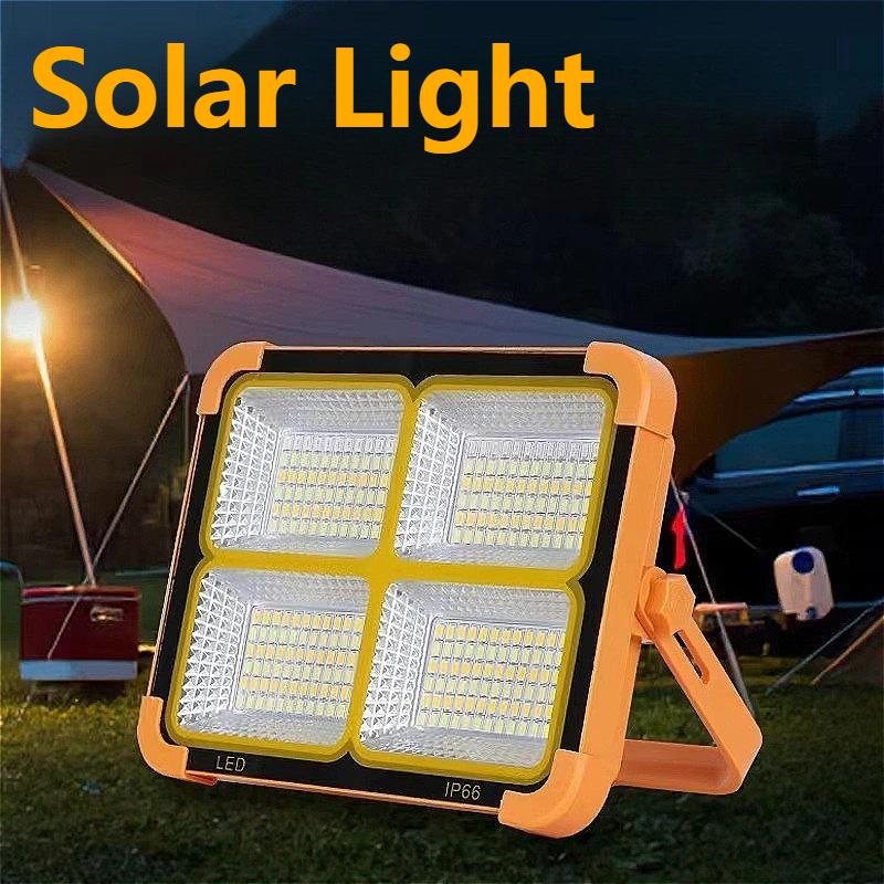 Portable Solar Outdoor Light Night Light Home Super Bright Emergency Lamp LED Lighting Camping Lamp Rechargeable LED Tent Light