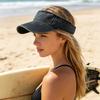 Yousheng Empty Top Baseball Cap, Retro Washed Style UV Protection Hat with Extended Curved Brim, Summer Hat for Travel Hiking Outdoor Sports