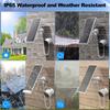 Solar Panel for Google Nest Upgraded Google Nest Cam Indoor Outdoor Solar Charger Flexible Solar Panel with IP65 Waterproof and Feet Fast Charging