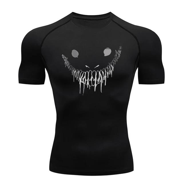 Men's Compression Shirt Workout Fitness Sport Rash Guard  Athletic QuickRunning Gym Comfortable Fashion Breathable Dry Tops