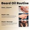 Essence de Soin pour Barbe - Sérum Hydratant et Nourrissant pour une Barbe Saine Naturel, Doux, Non Gras