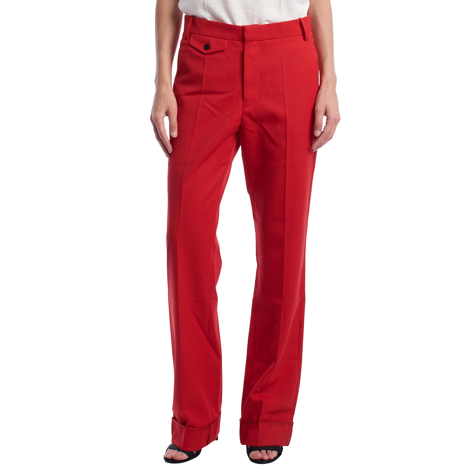 

Женские брюки-сарториалы WKCE0103F 36-EU красный