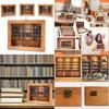 Creative Anxiety Relief Book Shelf Decor With Paper Puzzle For Home Office Stress Reduction