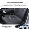 Wear Resistant Breathable PU Seat Cushion Set Split Single Seat & Back Protector Pad for Tesla Model Y YL Juniper 2025 Plus