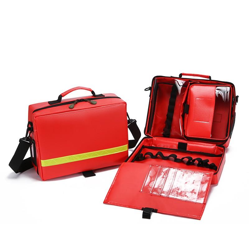 Waterproof Durable Medical First Aid Bag With Wipeable Sanitizable Surface Emergency Kits Healthcare Professionals