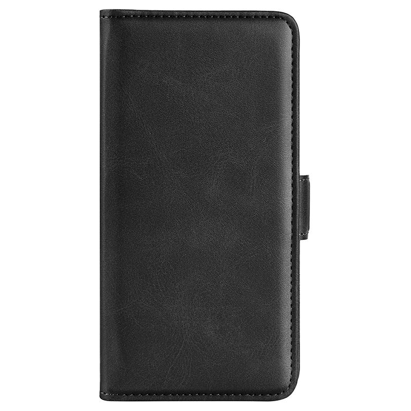 For iPhone 16 Pro Case Leather Wallet Folio Flip Protective Phone Cover