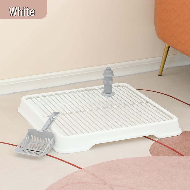 Stainless Steel Large Dog Toilet with Anti-Stomp Mesh for All Dog Sizes