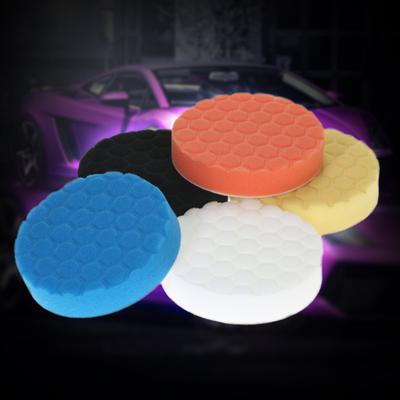 5Pcs 5 Zoll 125Mm Auto Fahrzeug Polieren Welle Pads Wachsen Polieren Schwamm Set