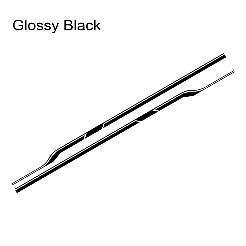 Car Body Side Skirts Long Striped Stickers For Volkswagen VW Transporter T4 T5 T6 Van Camper Car Decoration Stickers Accessories